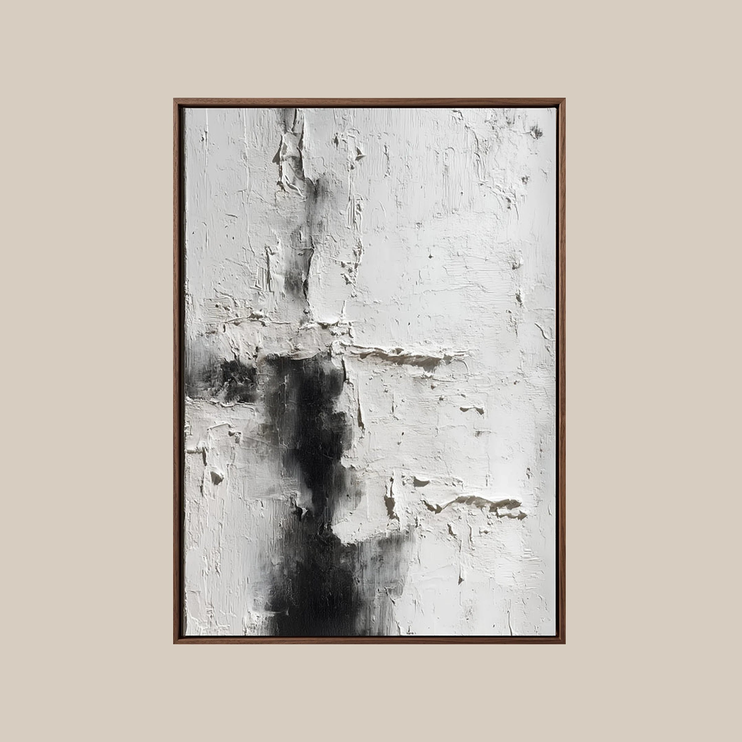 Textured Wall Art ｜ Plaster-Fissure-Exuvia