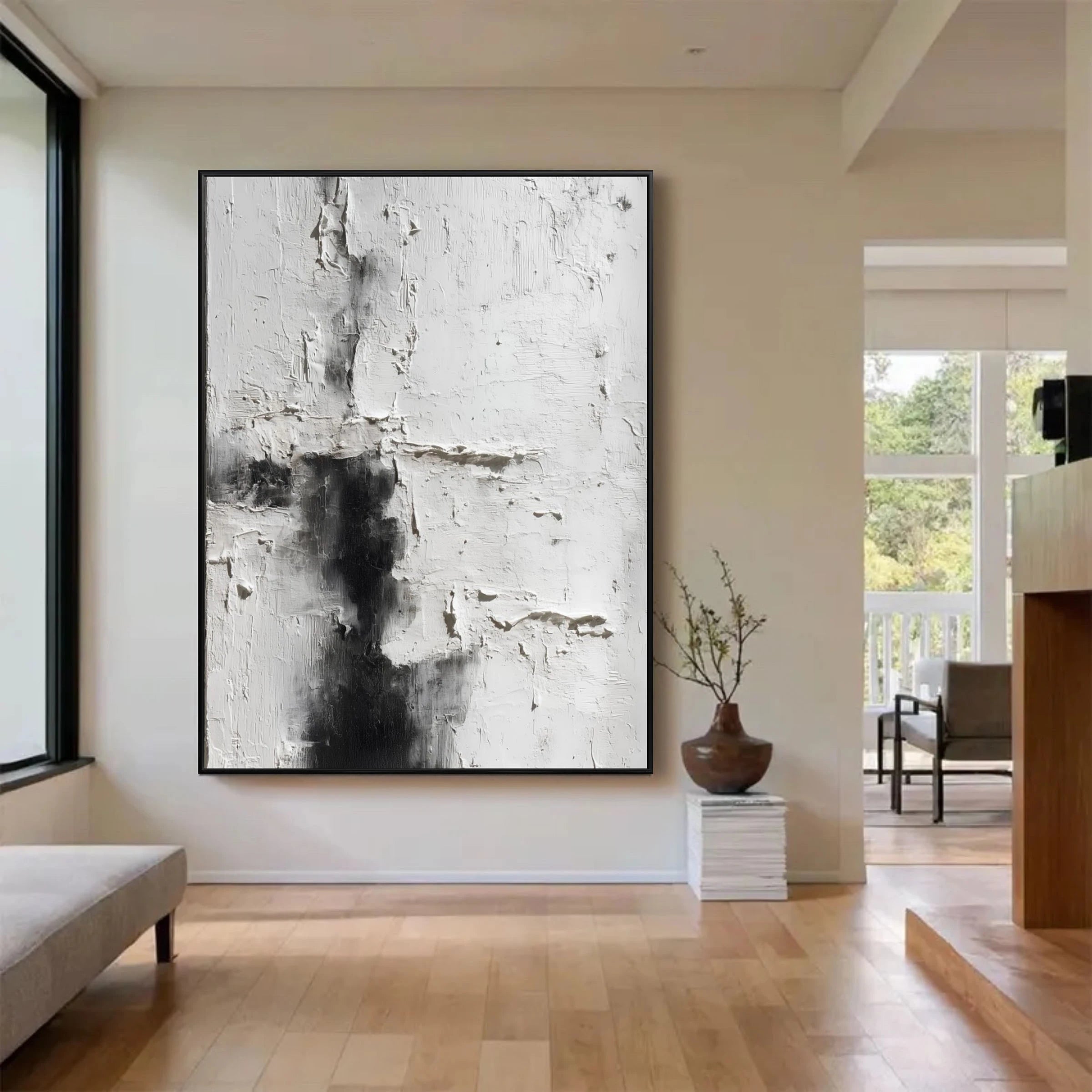 Textured Wall Art ｜ Plaster-Fissure-Exuvia