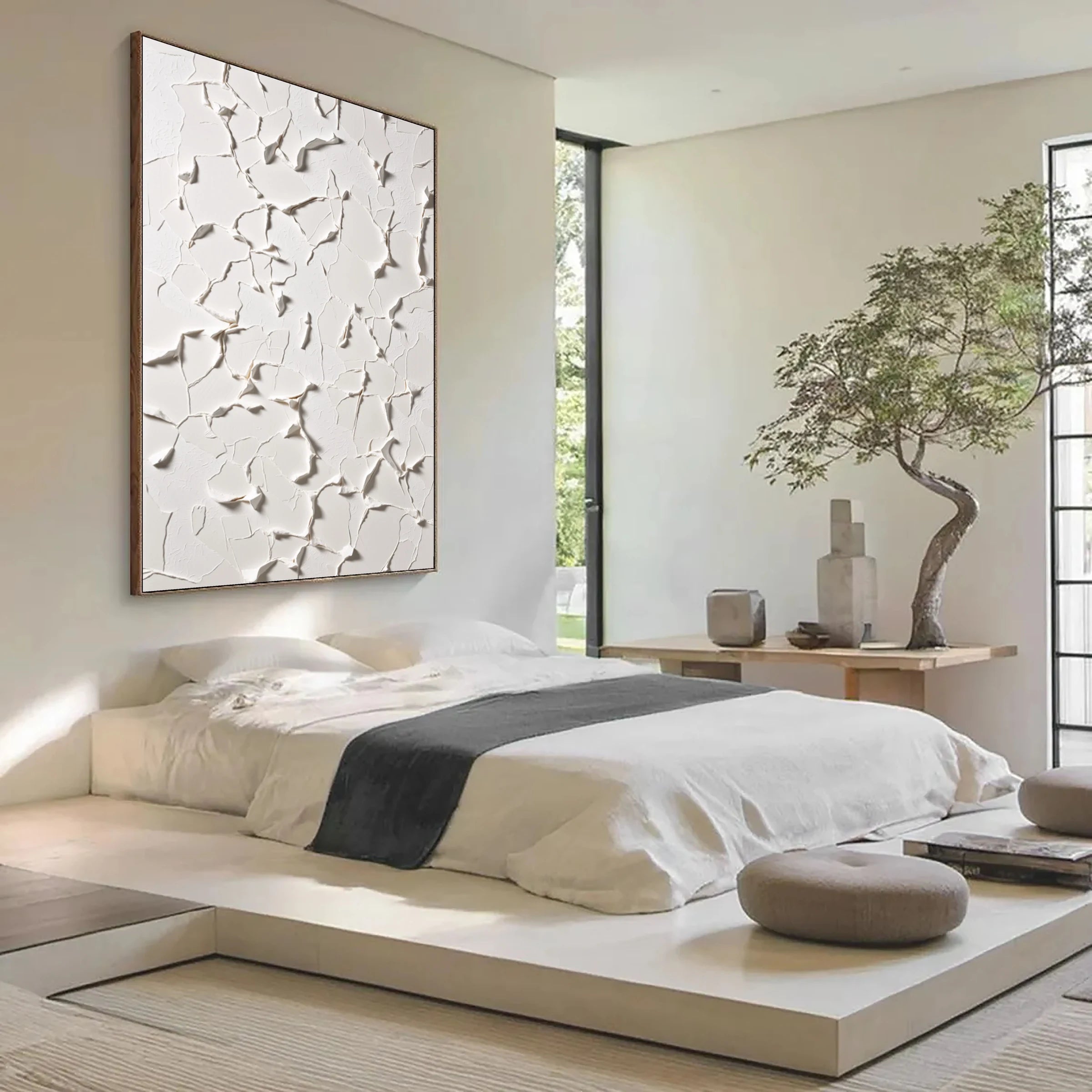 Textured Wall Art ｜ Plaster-Peel-Fracture
