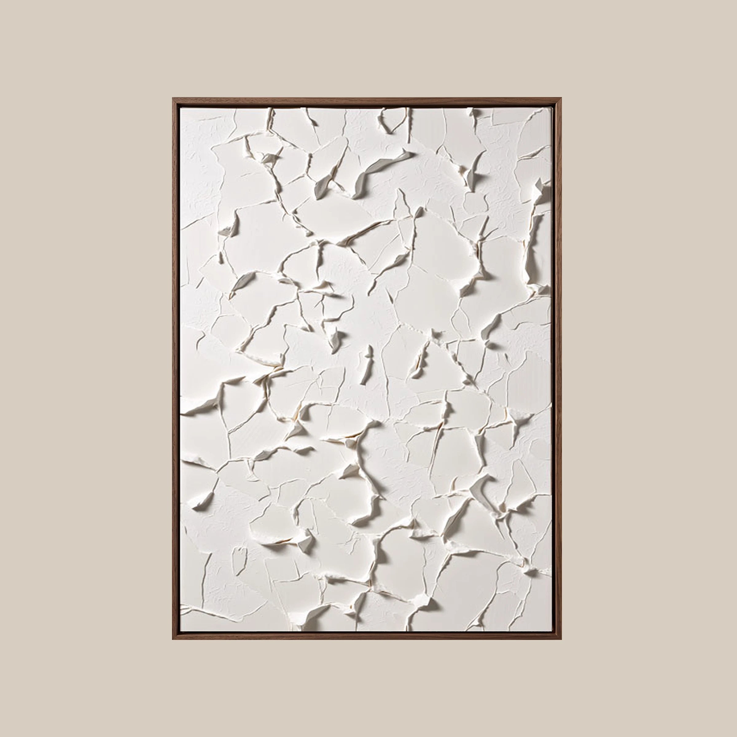 Textured Wall Art ｜ Plaster-Peel-Fracture