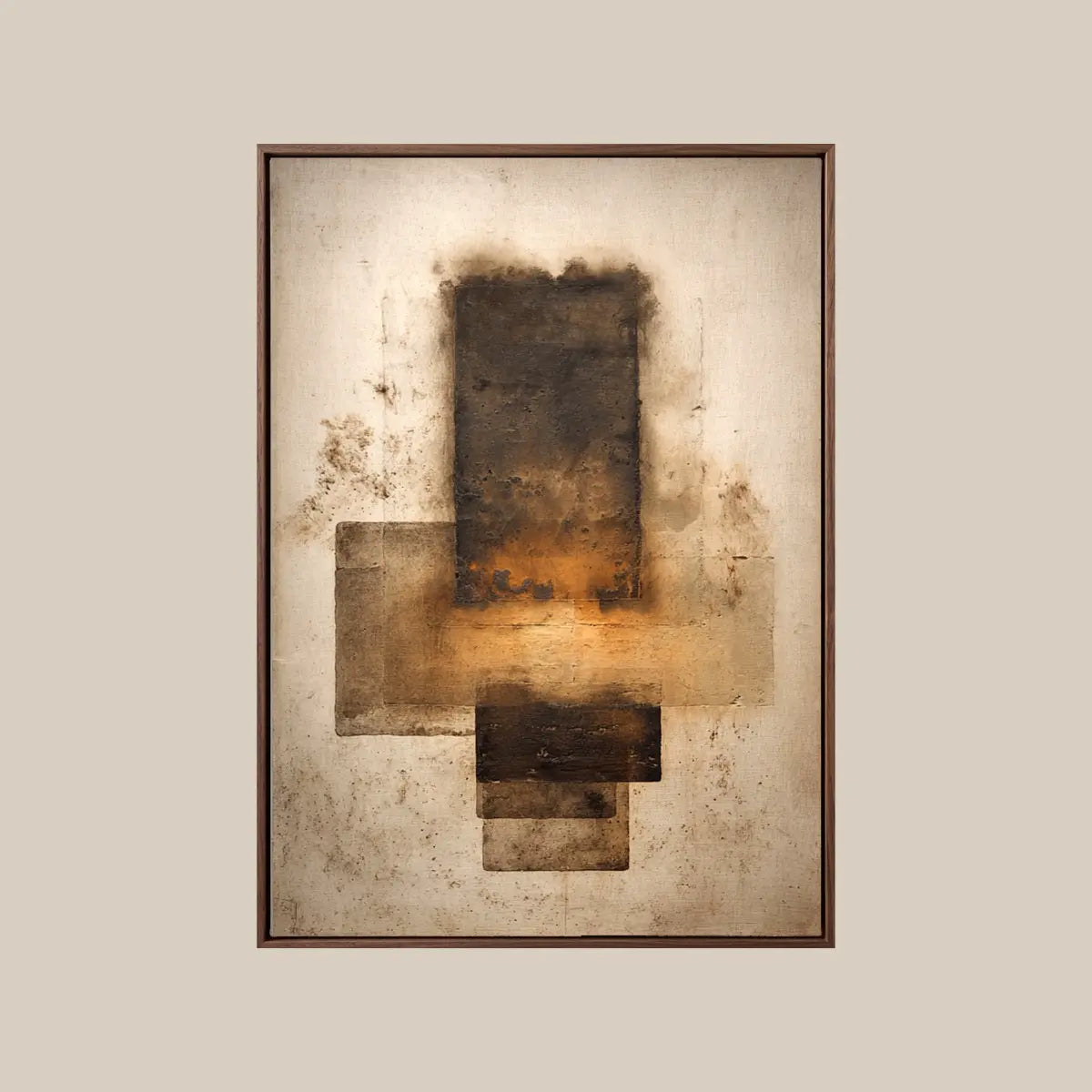 Neutral Wall Art ｜ Raw-Silence