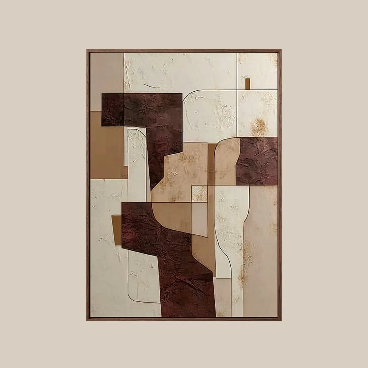 Geometric Abstract Art ｜ Organic-Fragments