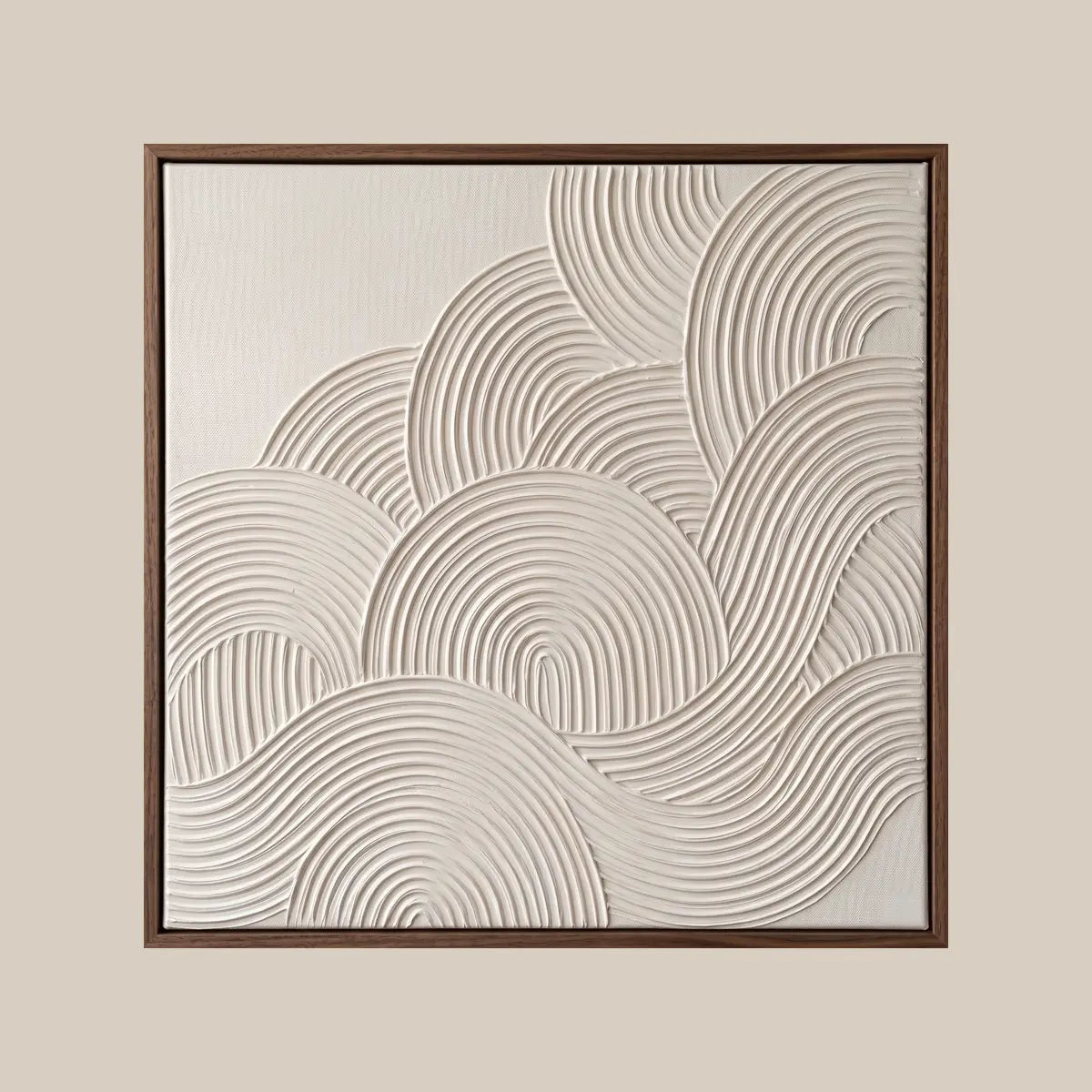 Line Art Abstract ｜ Rolling-Tide-Zen