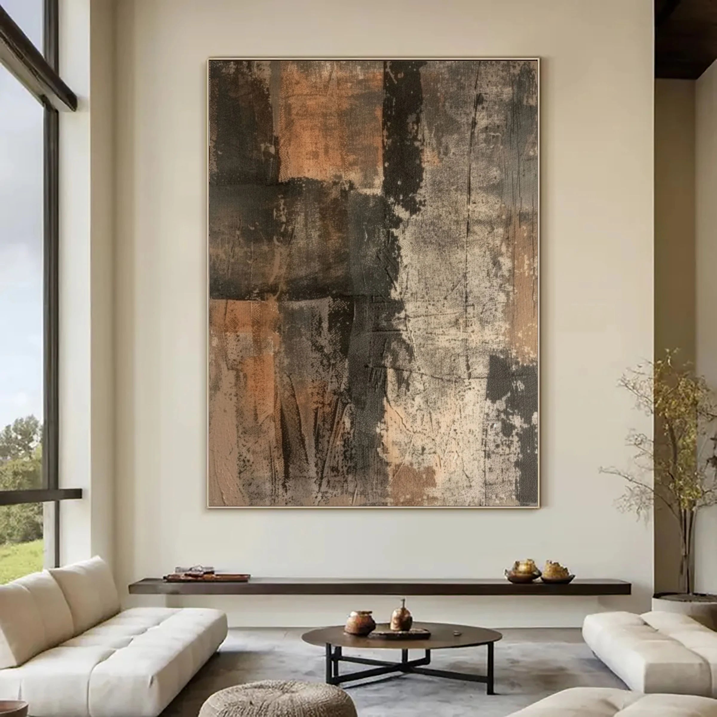 Japandi Wall Art ｜ Sabi-Earth-Strata
