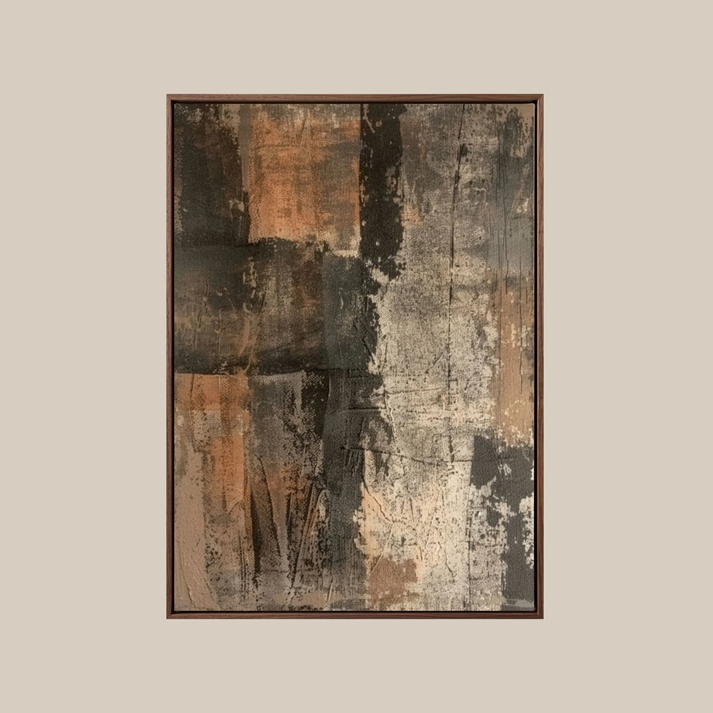 Japandi Wall Art ｜ Sabi-Earth-Strata