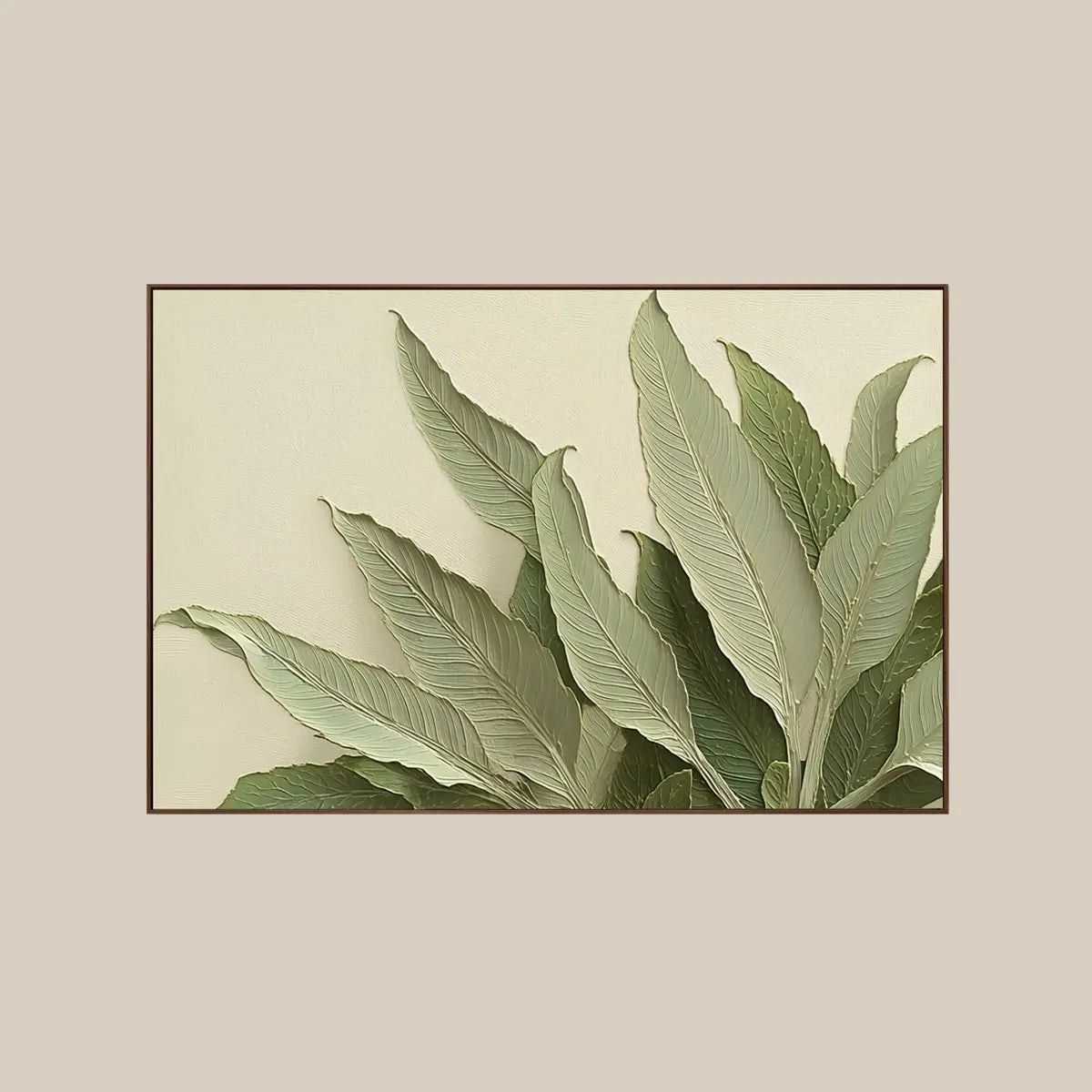 Textured Wall Art ｜ Sage-Verdant-Lush