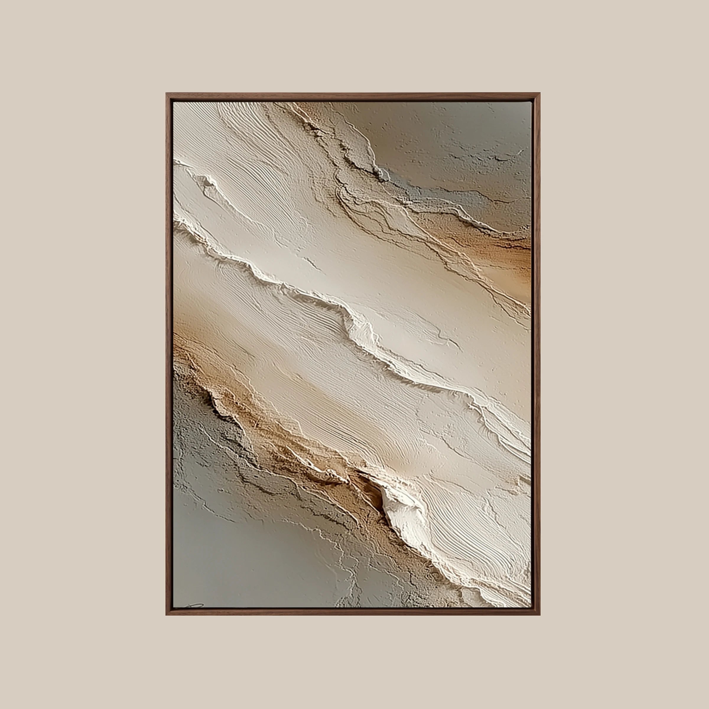 Abstract Landscape ｜ Sanded-Strata-Coast
