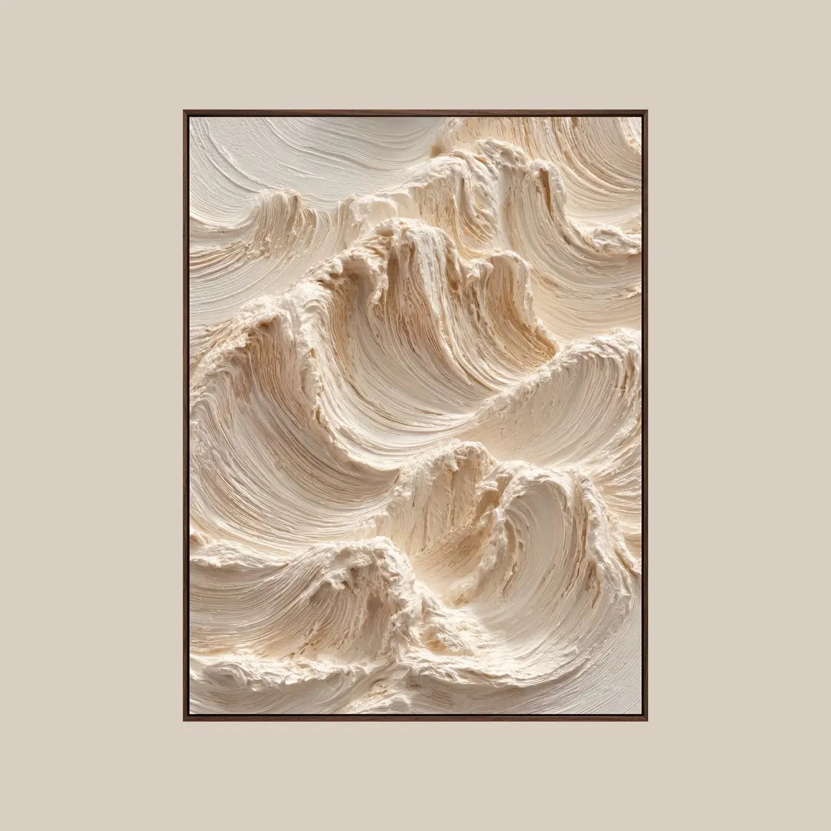 Textured Wall Art ｜ Sculpted-Layer