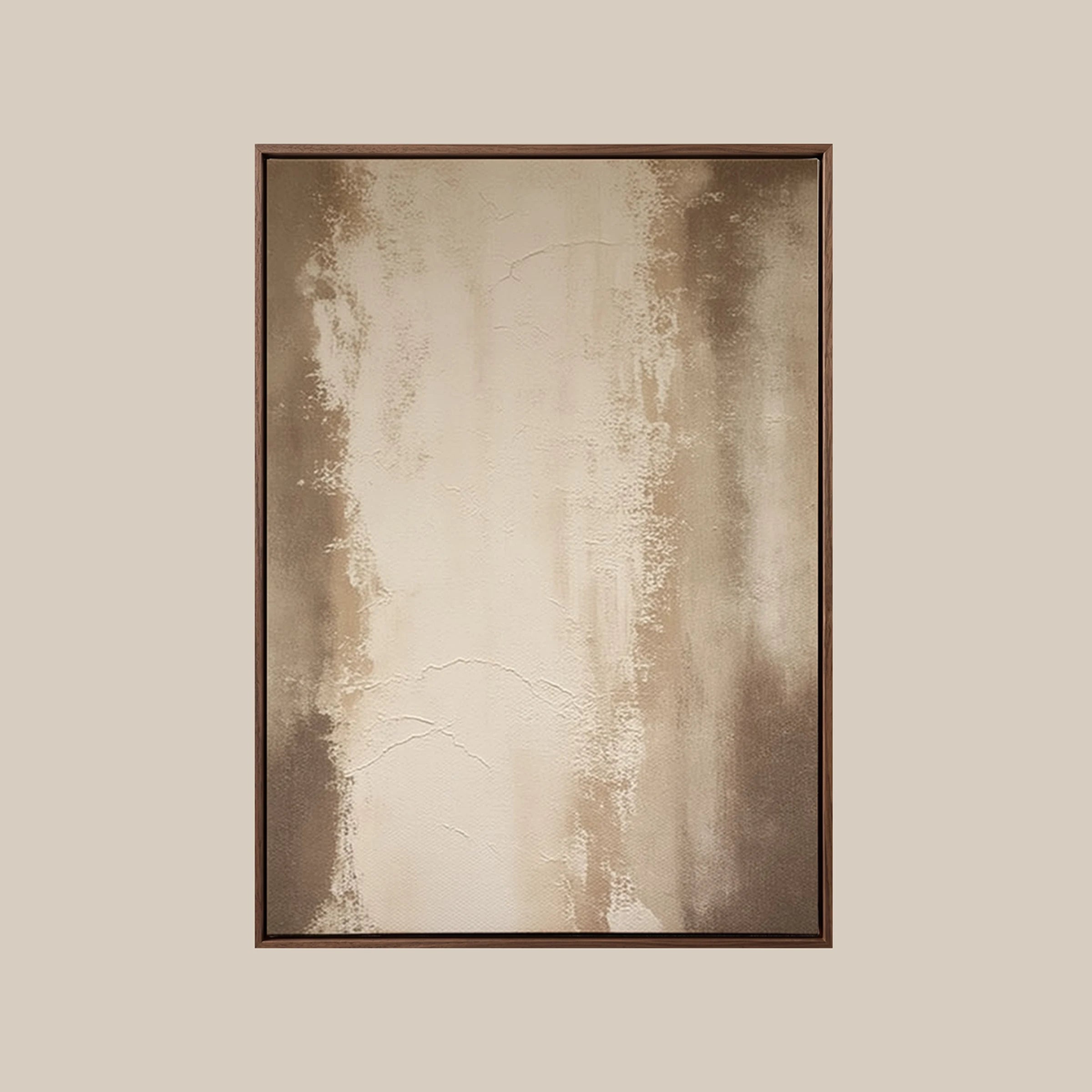 Neutral Wall Art ｜ Serene-Chalk-Rift