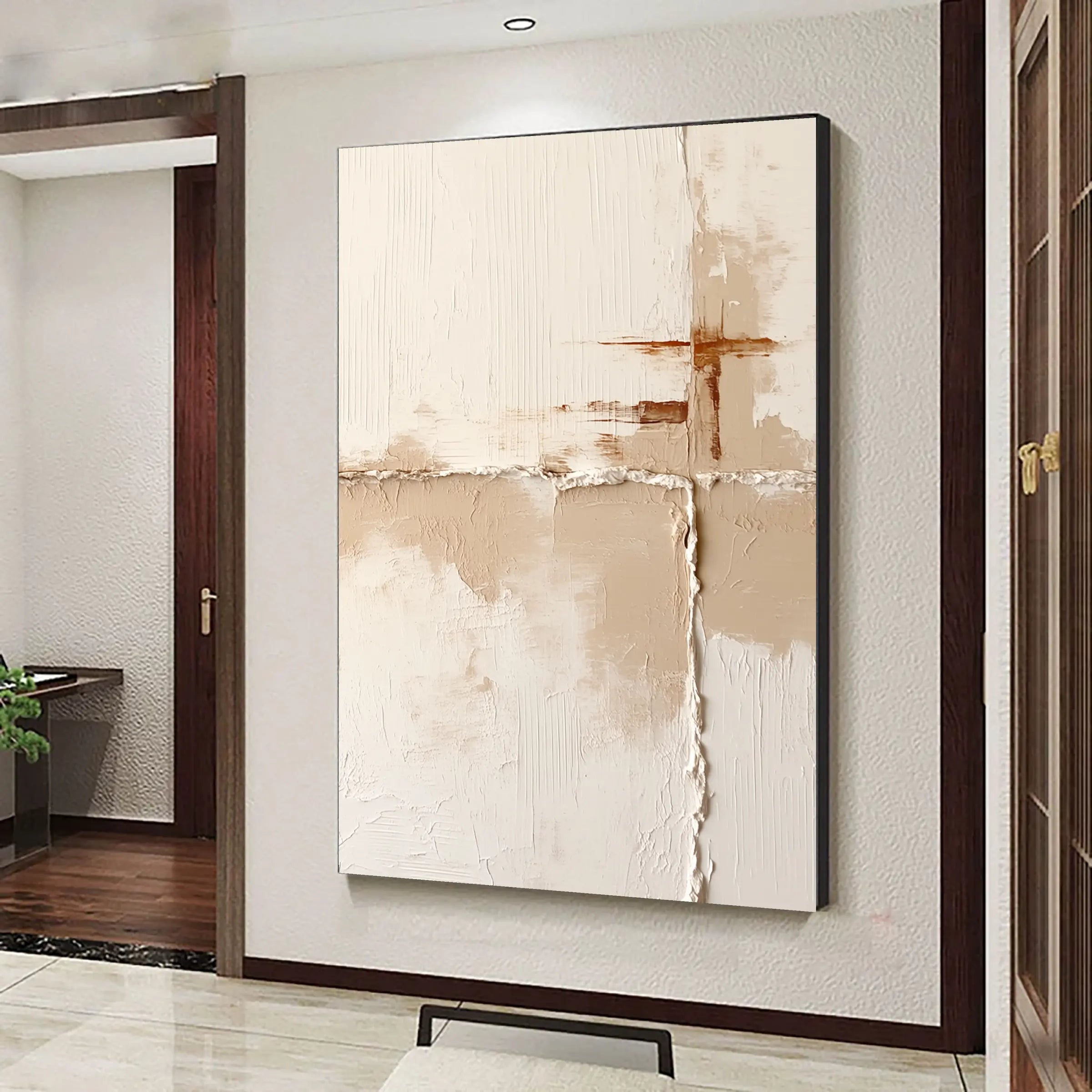 Textured Wall Art ｜ Serene-Tide-Relief