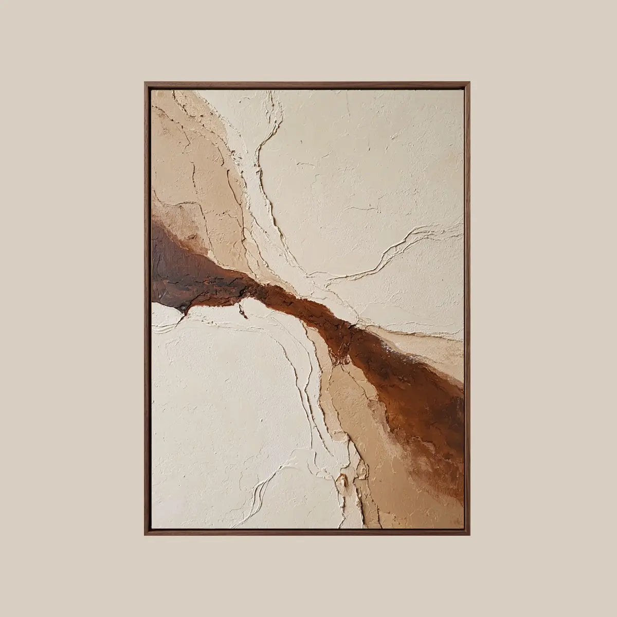 Abstract Landscape ｜ Sienna-Canyon-Fracture