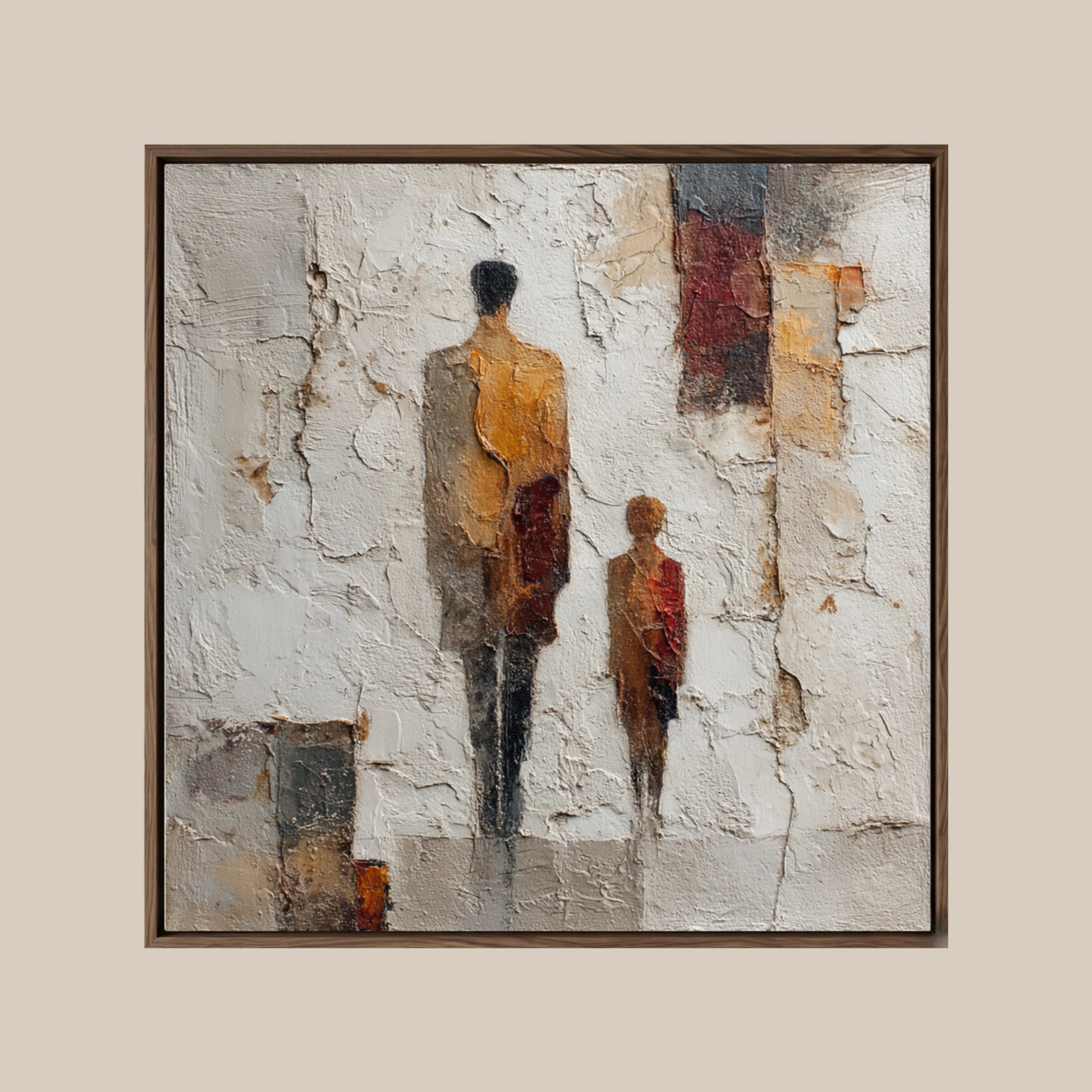 Japandi Wall Art ｜ Silent-Kin-Spire-II