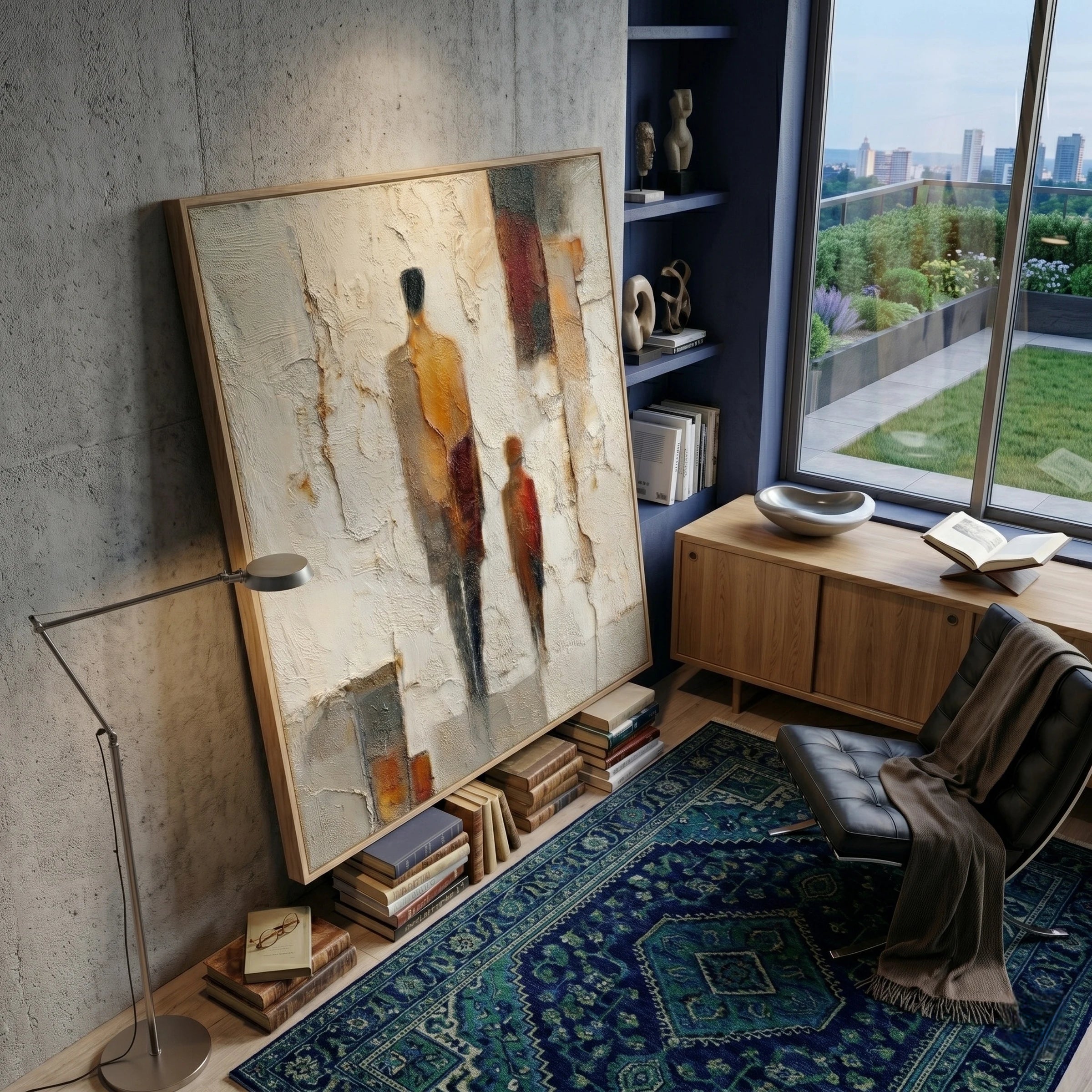Japandi Wall Art ｜ Silent-Kin-Spire-II