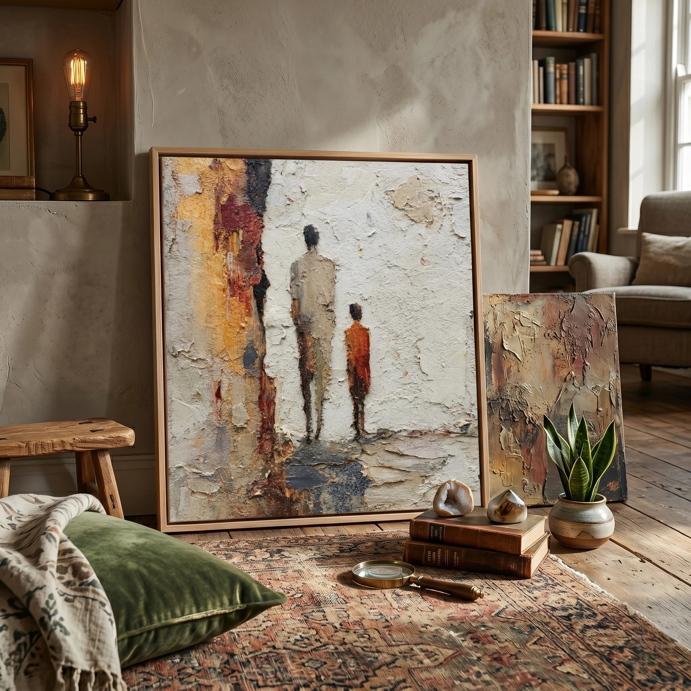 Japandi Wall Art ｜ Silent-Kin-Spire