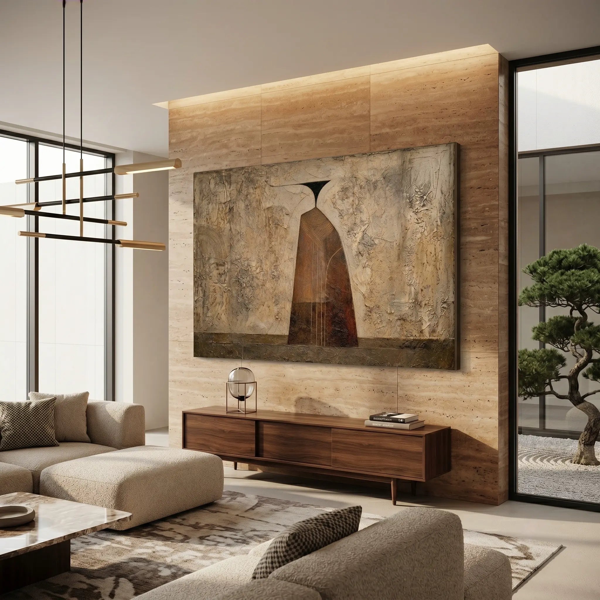 Japandi Wall Art ｜ The Presence of Silence