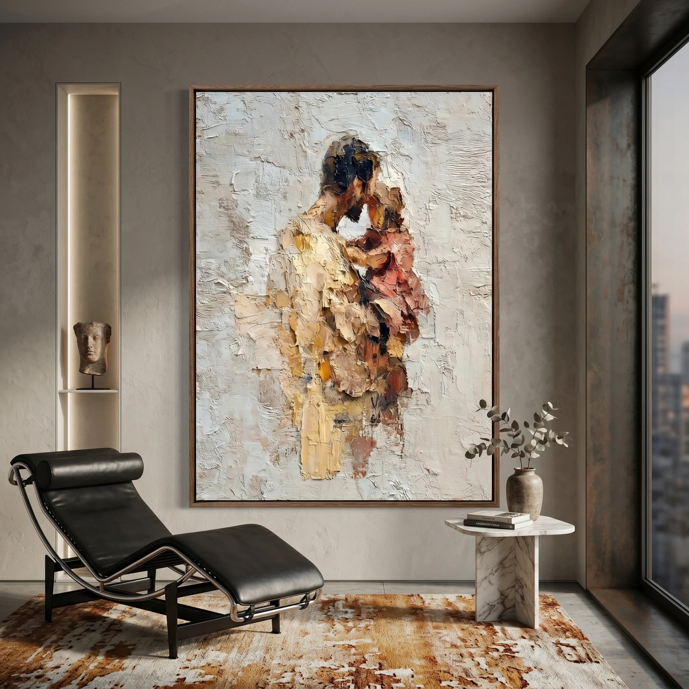 Japandi Wall Art ｜ Soul-Plaster-Echo