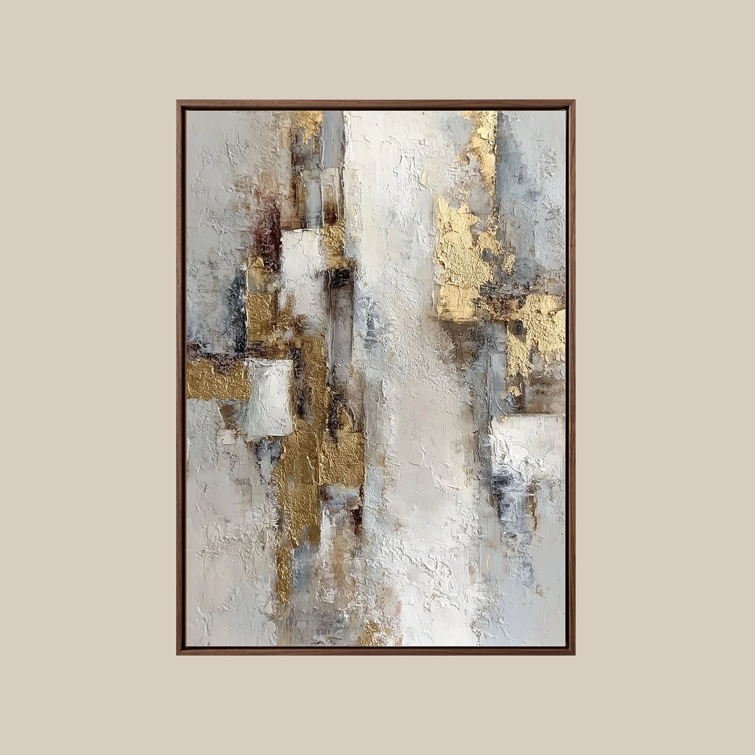 Textured Wall Art ｜ Stucco-Matrix-Gilding