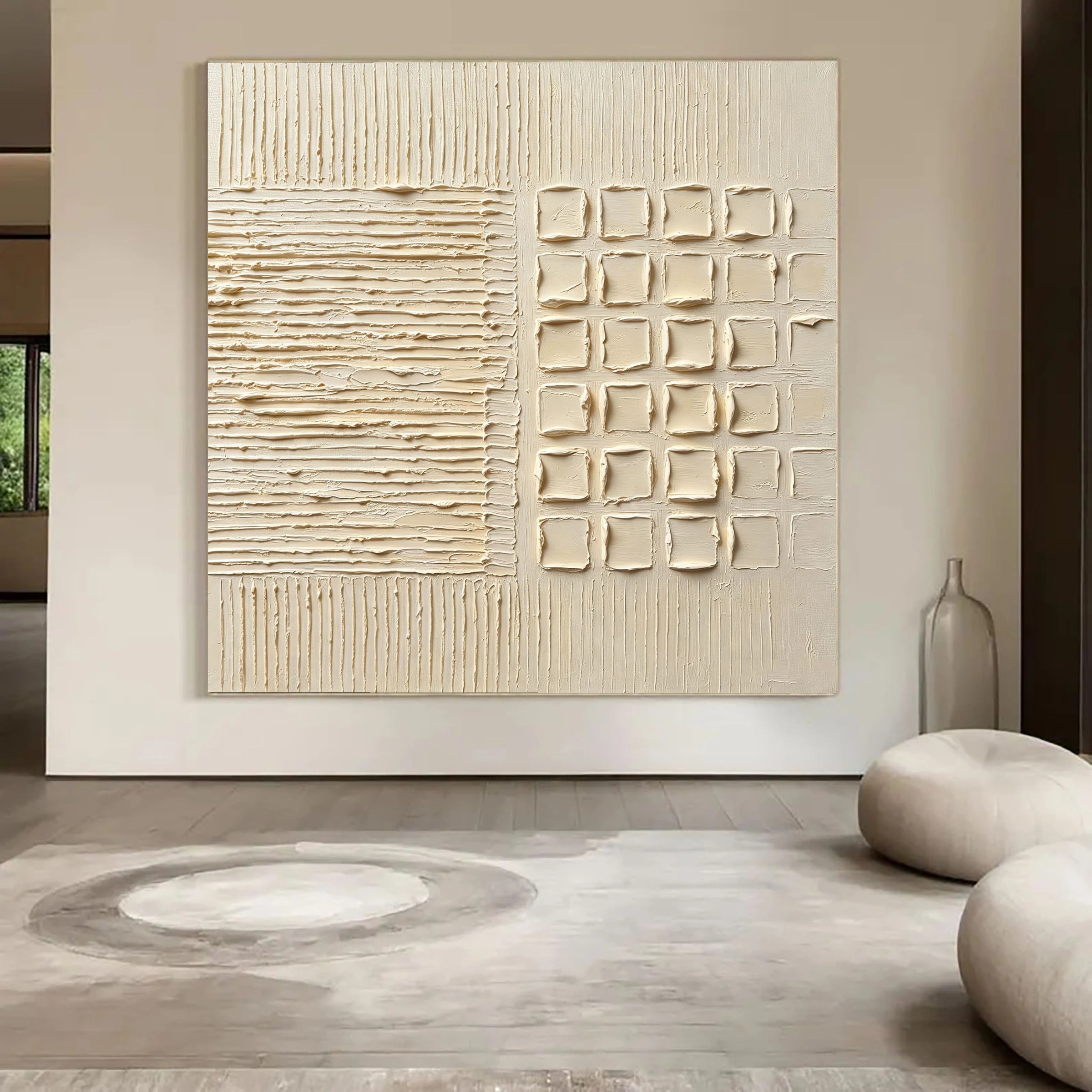 Textured Wall Art ｜ Stucco-Tessera-Strata
