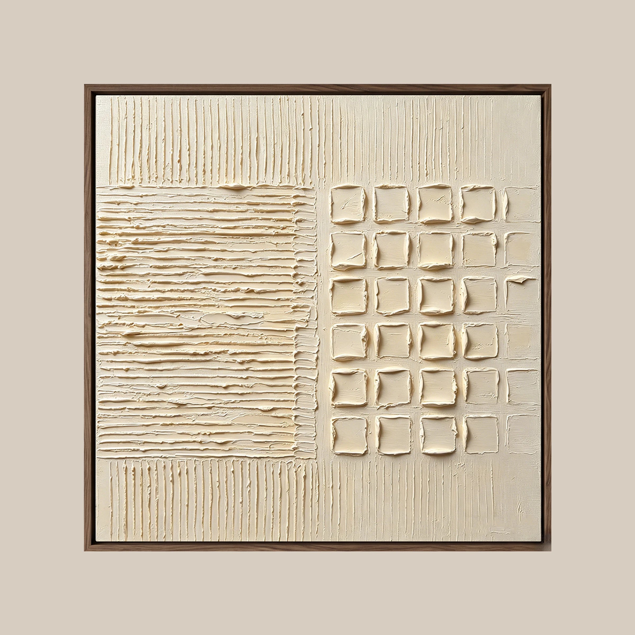 Textured Wall Art ｜ Stucco-Tessera-Strata