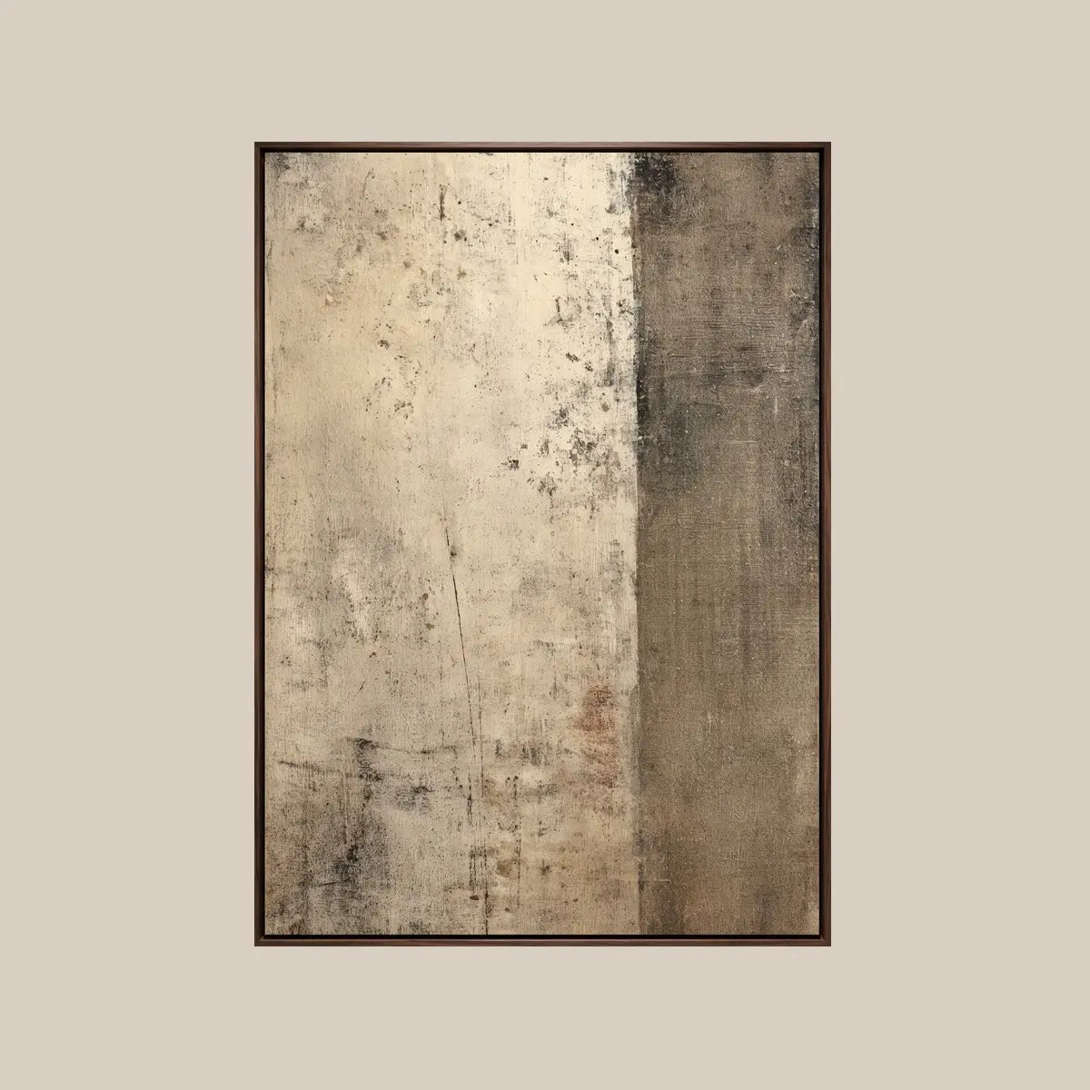Neutral Wall Art ｜ Urban-Concrete-Trace