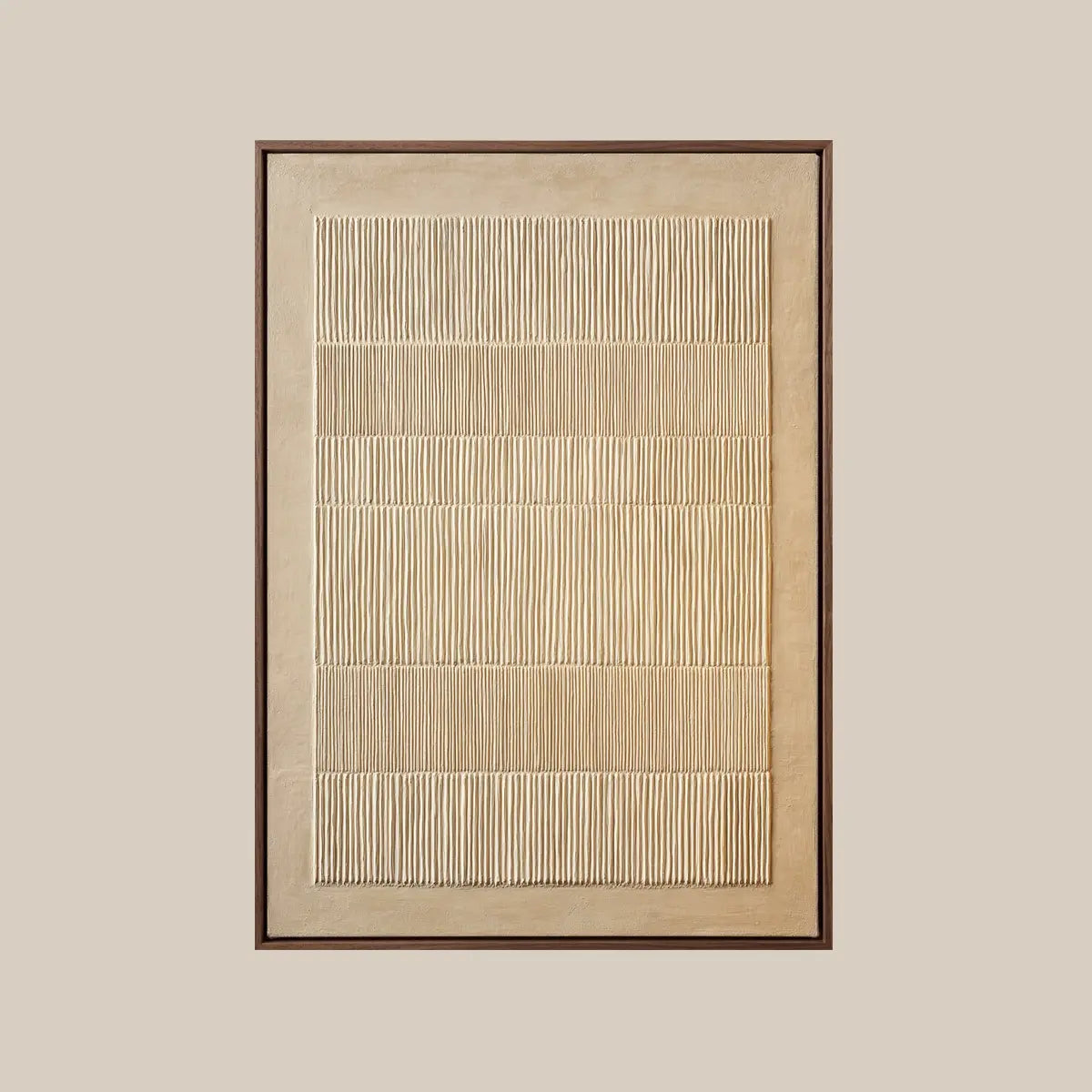 Line Art Abstract ｜ Vertical-Grid-Sanctuary