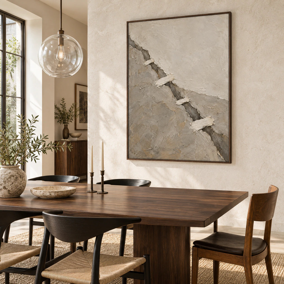 Fault-Whisper above a refined dining setting with natural daylight.