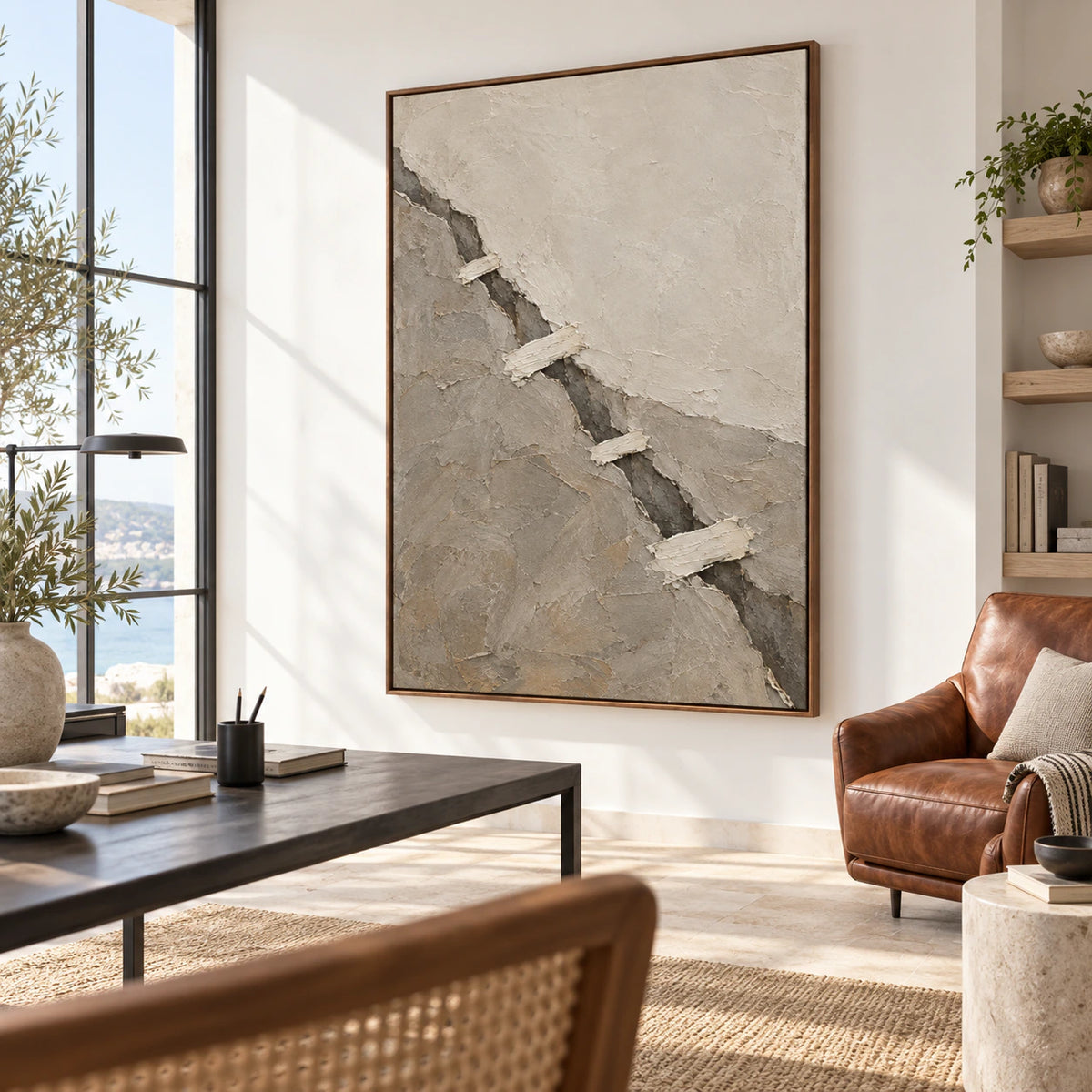 Fault-Whisper displayed prominently in a bright home office reading space.