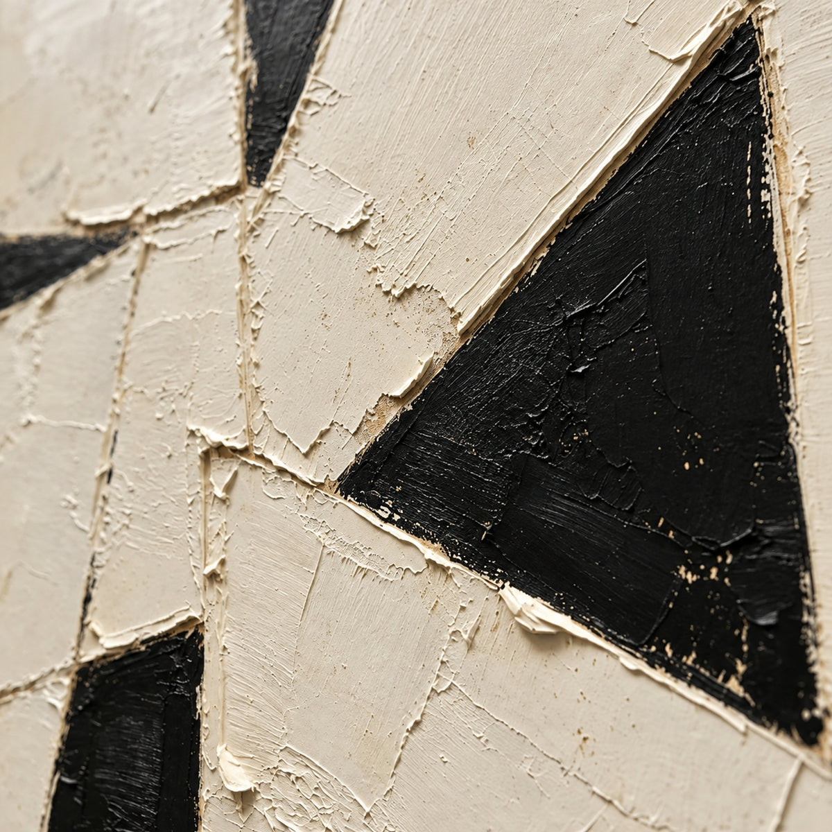 Ivory-Rift oil painting brushwork and impasto detail photographed from an oblique side angle