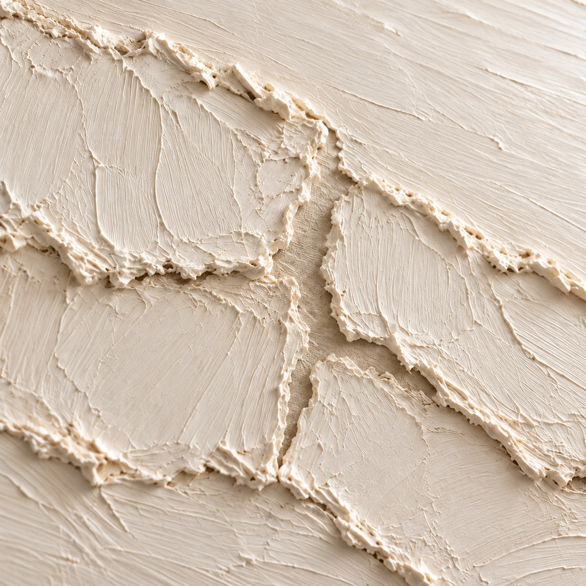 Ivory-Traverse oil painting brushwork and impasto detail photographed from an oblique side angle