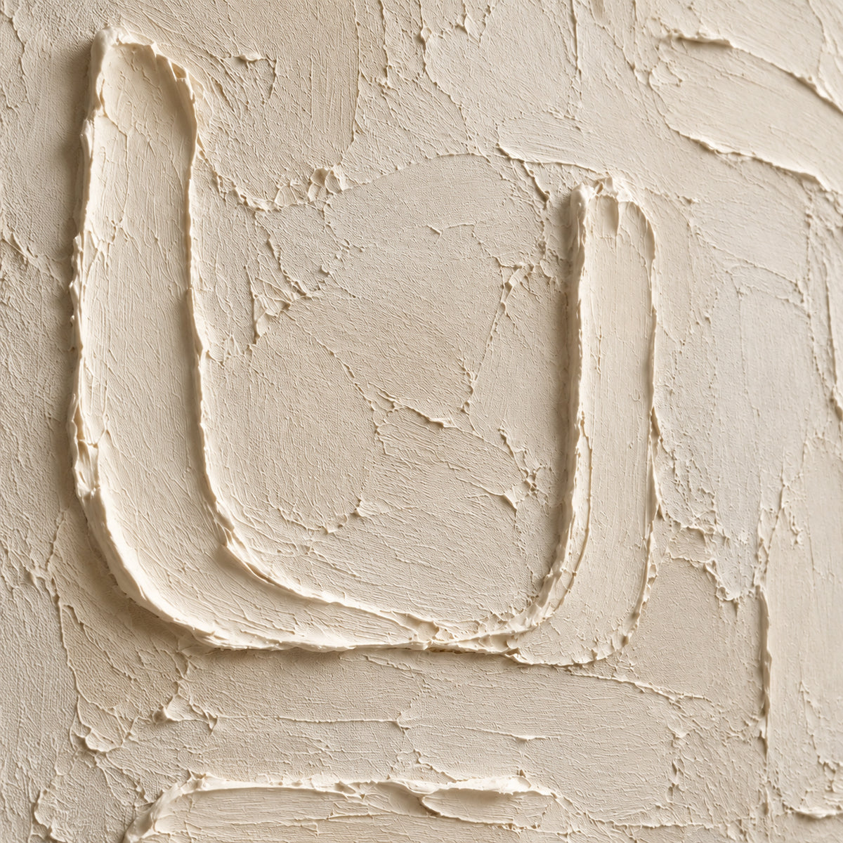 Parchment-Glyph oil painting brushwork and impasto detail photographed from an oblique side angle