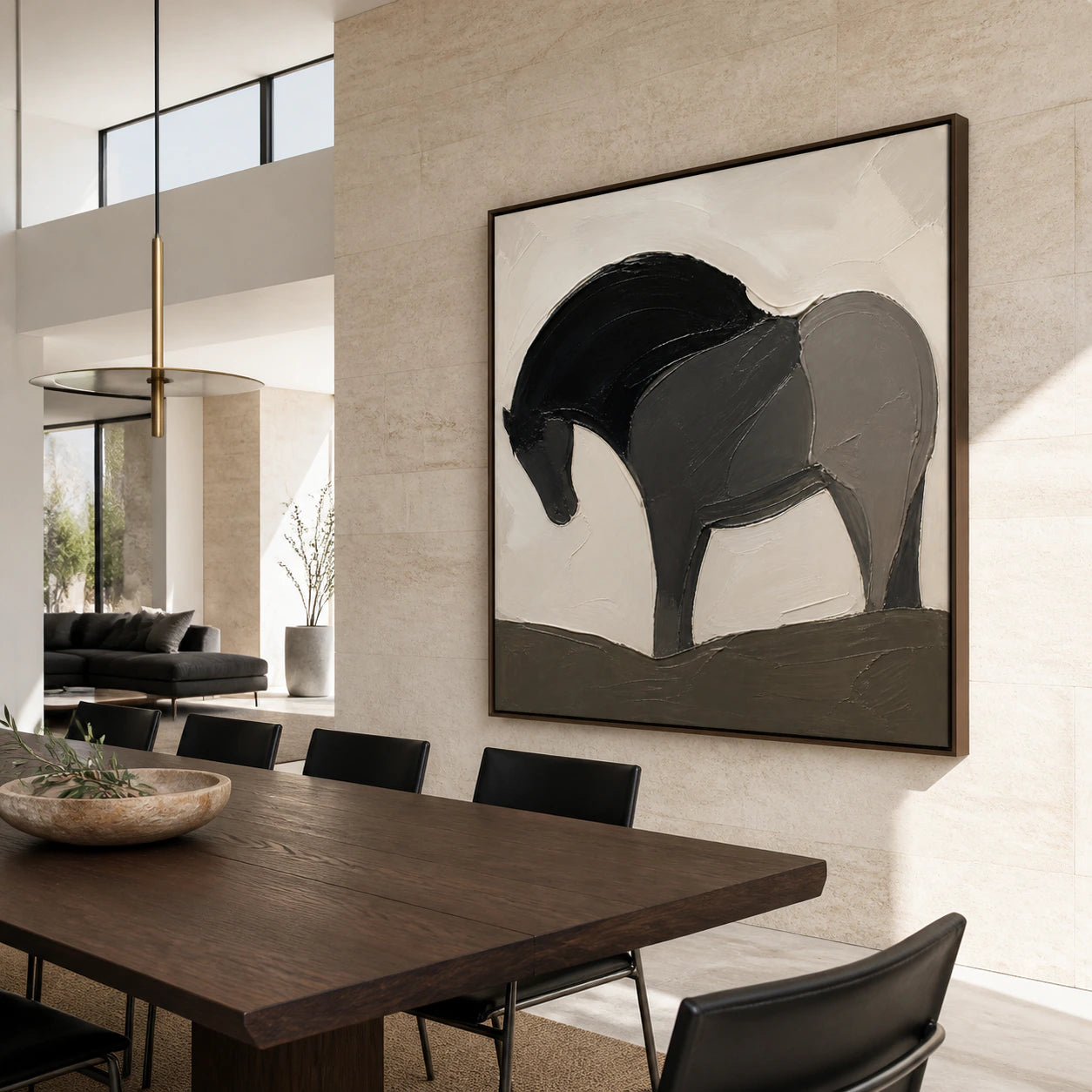 Sable-Vault displayed prominently in a refined daylight-filled dining room.