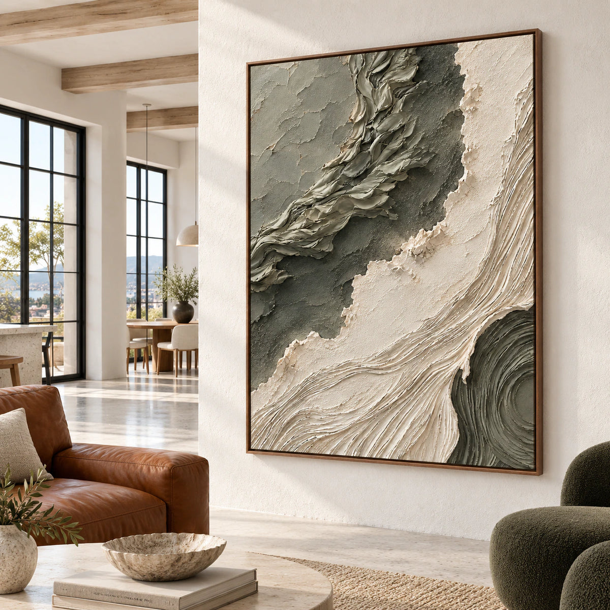 Sage-Current featured in an expansive hospitality loft interior.