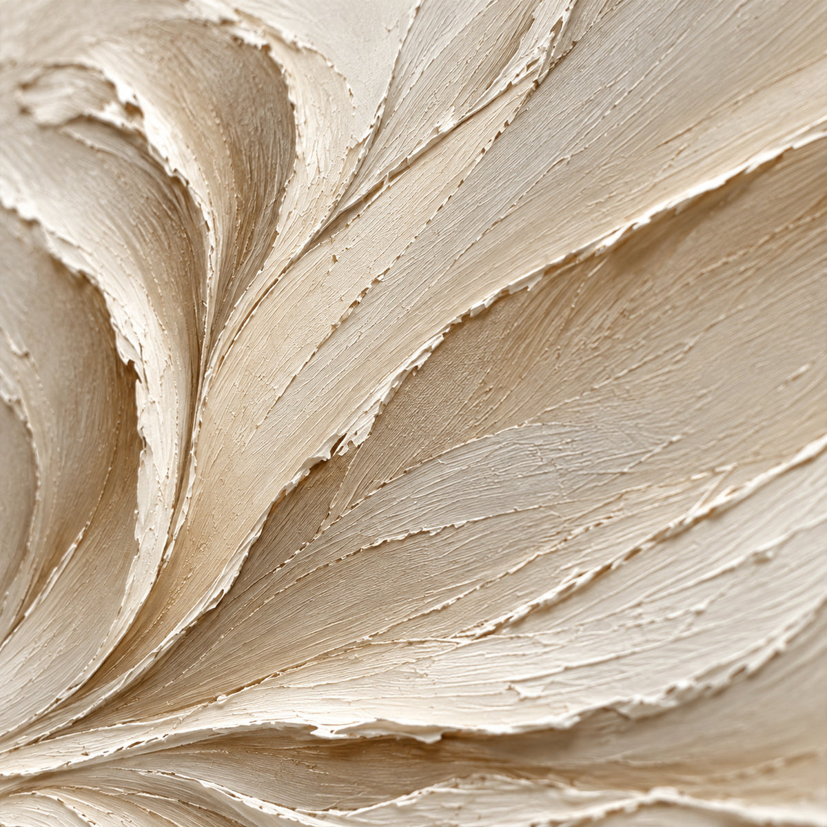 Sculpted-Drift oil painting brushwork and impasto detail photographed from an oblique side angle