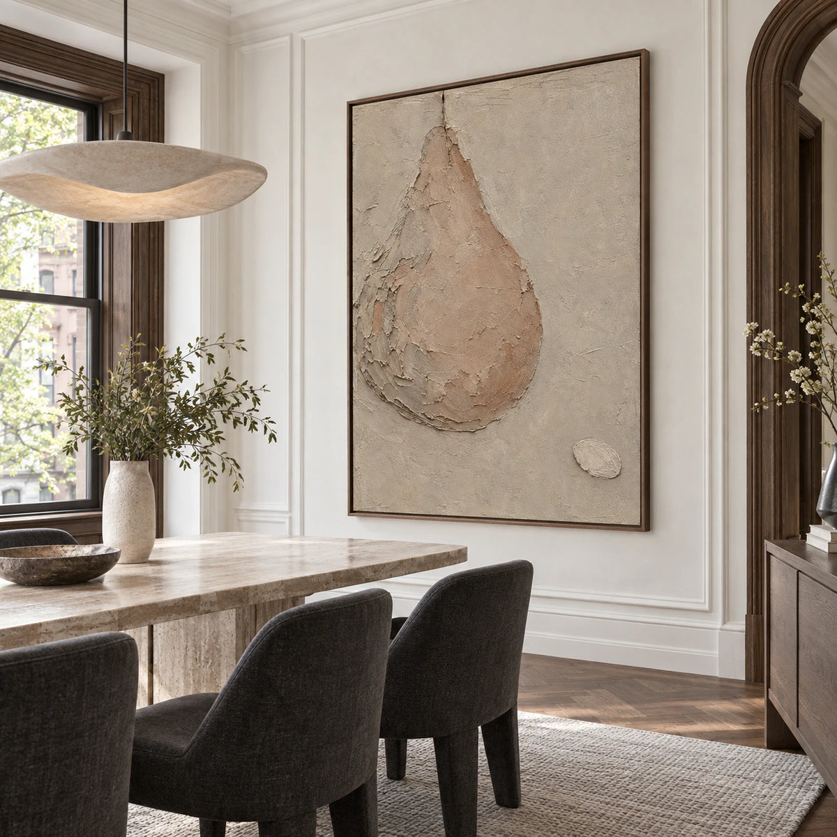Silt-Arc in a refined daylight dining room.