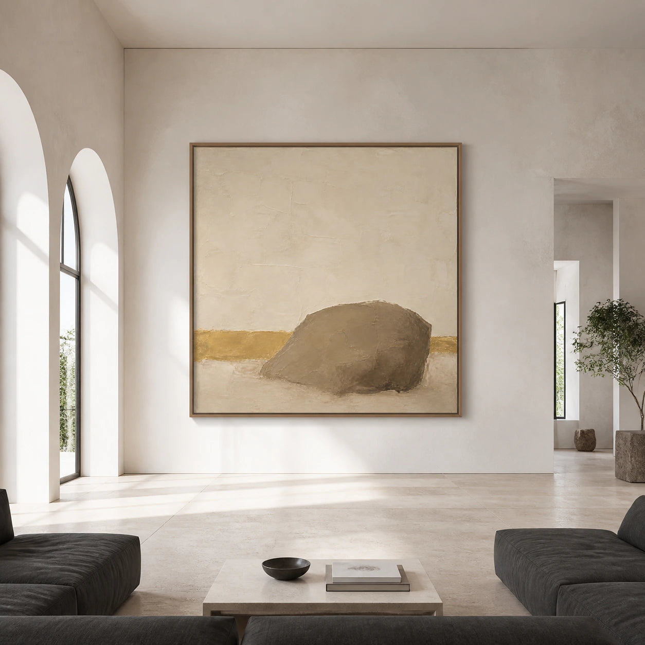 Still-Embankment displayed at large scale in a bright, spacious architectural interior.
