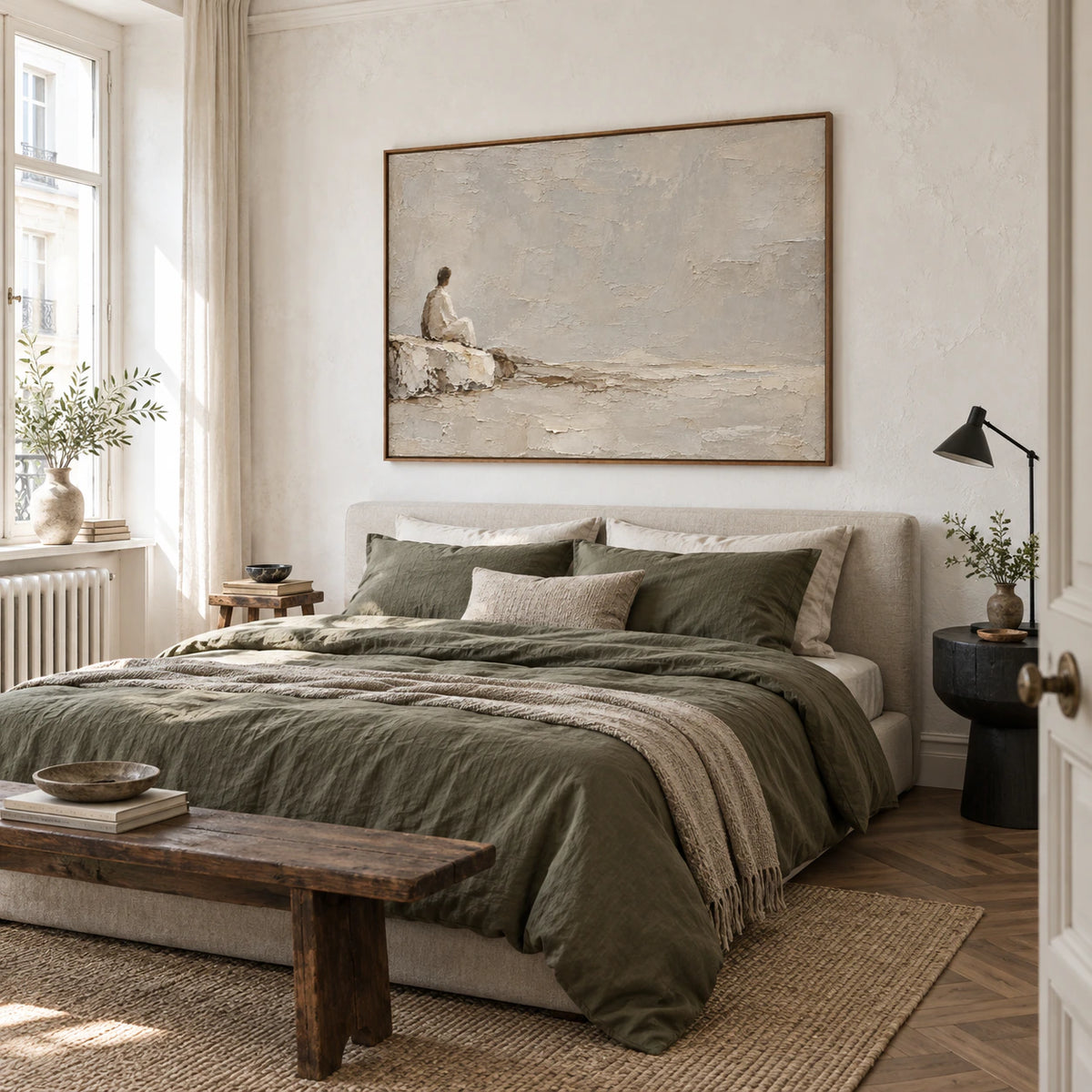 Still-Tide in a quiet, softly lit bedroom.