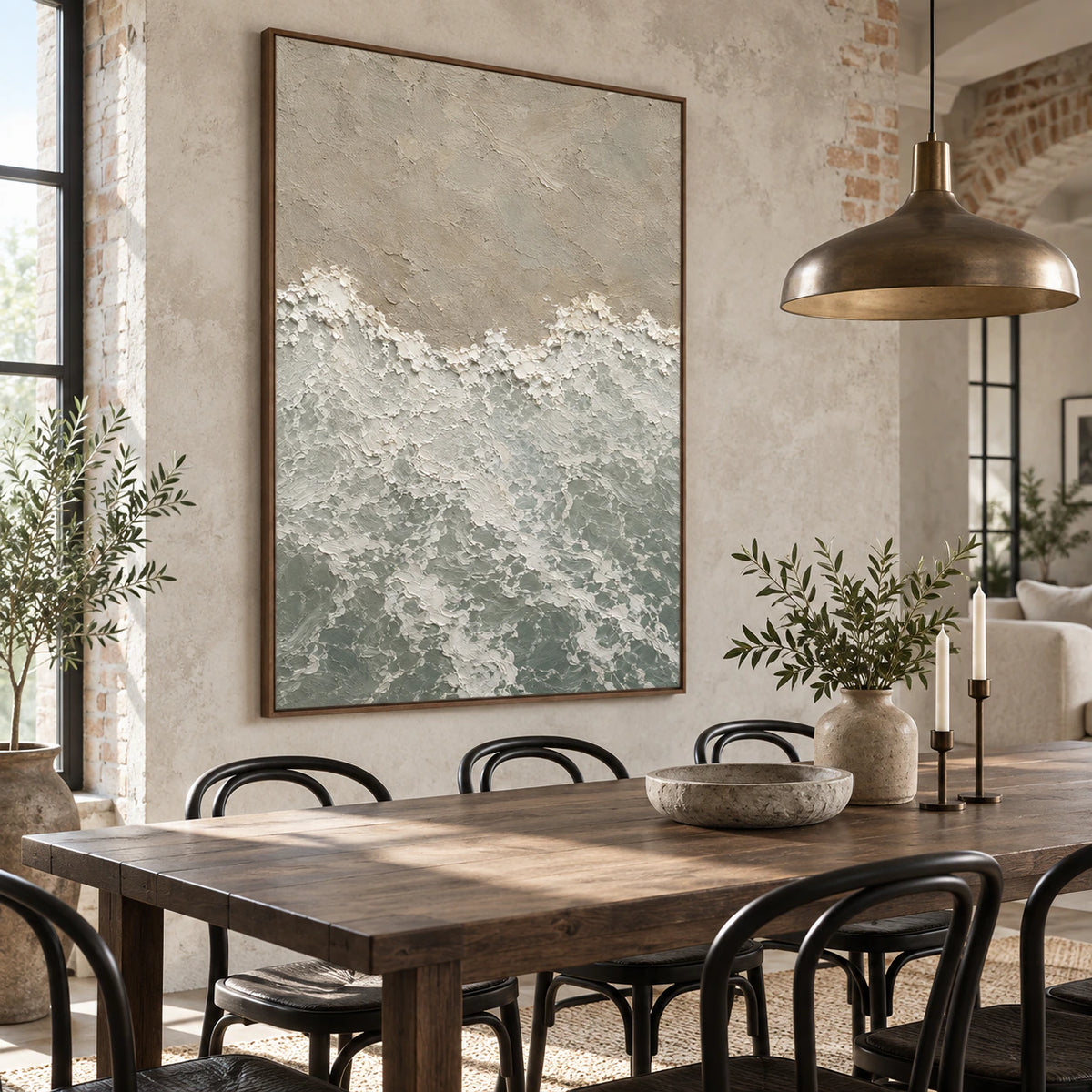 Tide-Remnant above a refined dining setting in daylight.